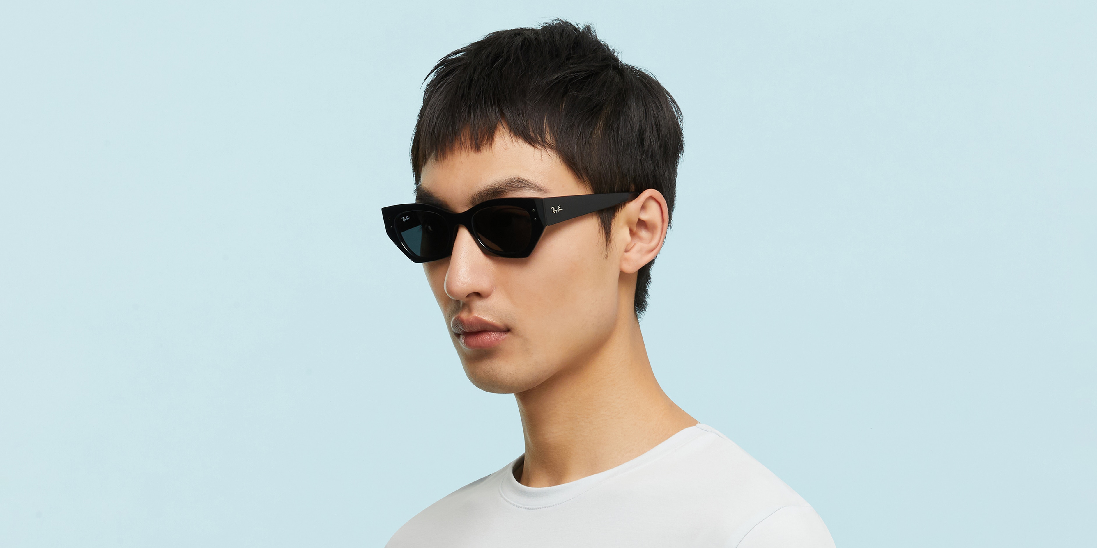 小物 Ray-Ban ORB4430F - Zena 667787 White 0RB4430F__667781__P21__shad__q