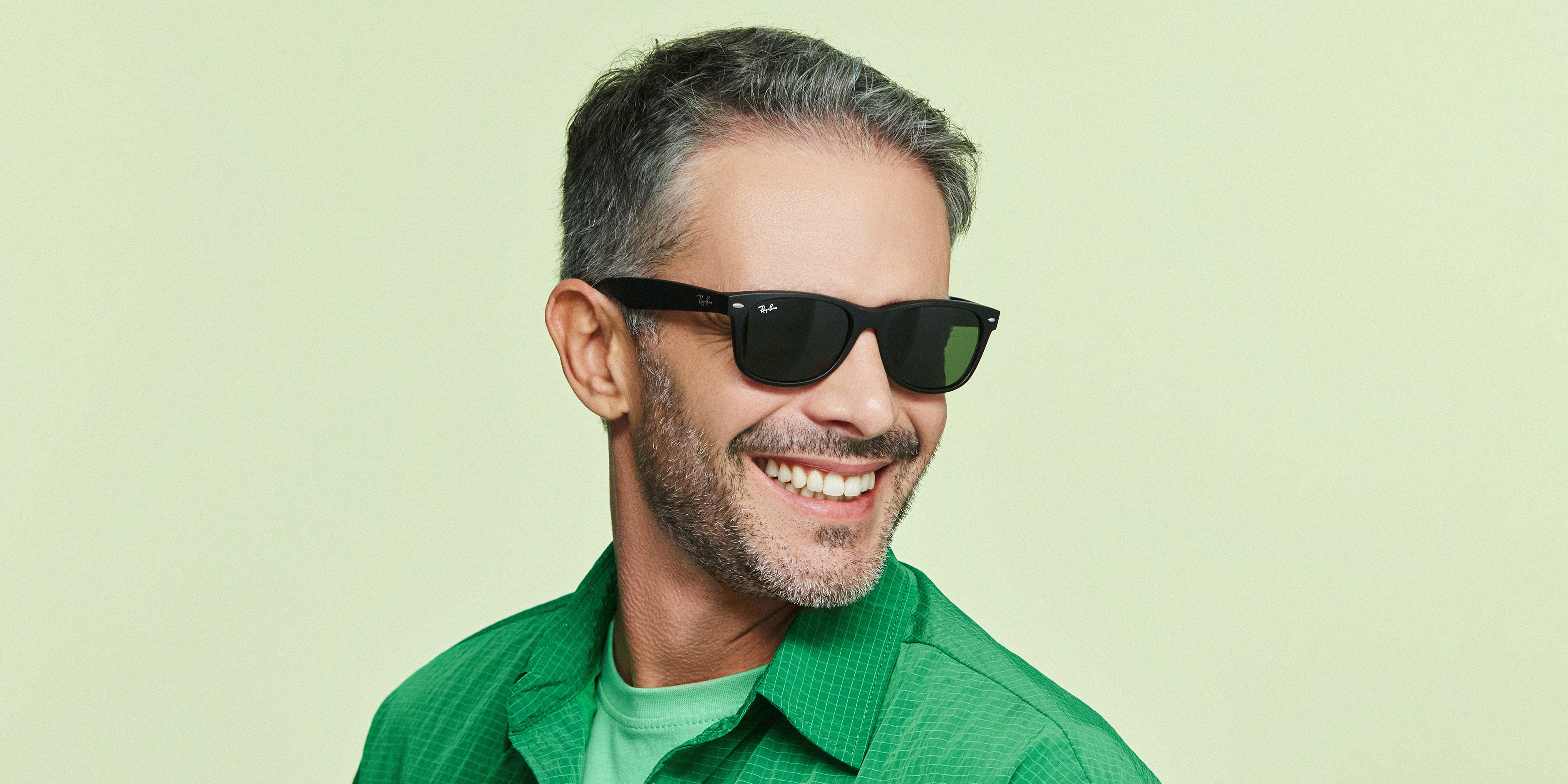 Ray-Ban RB2132 NEW WAYFARER CLASSIC Sunglasses | Clearly