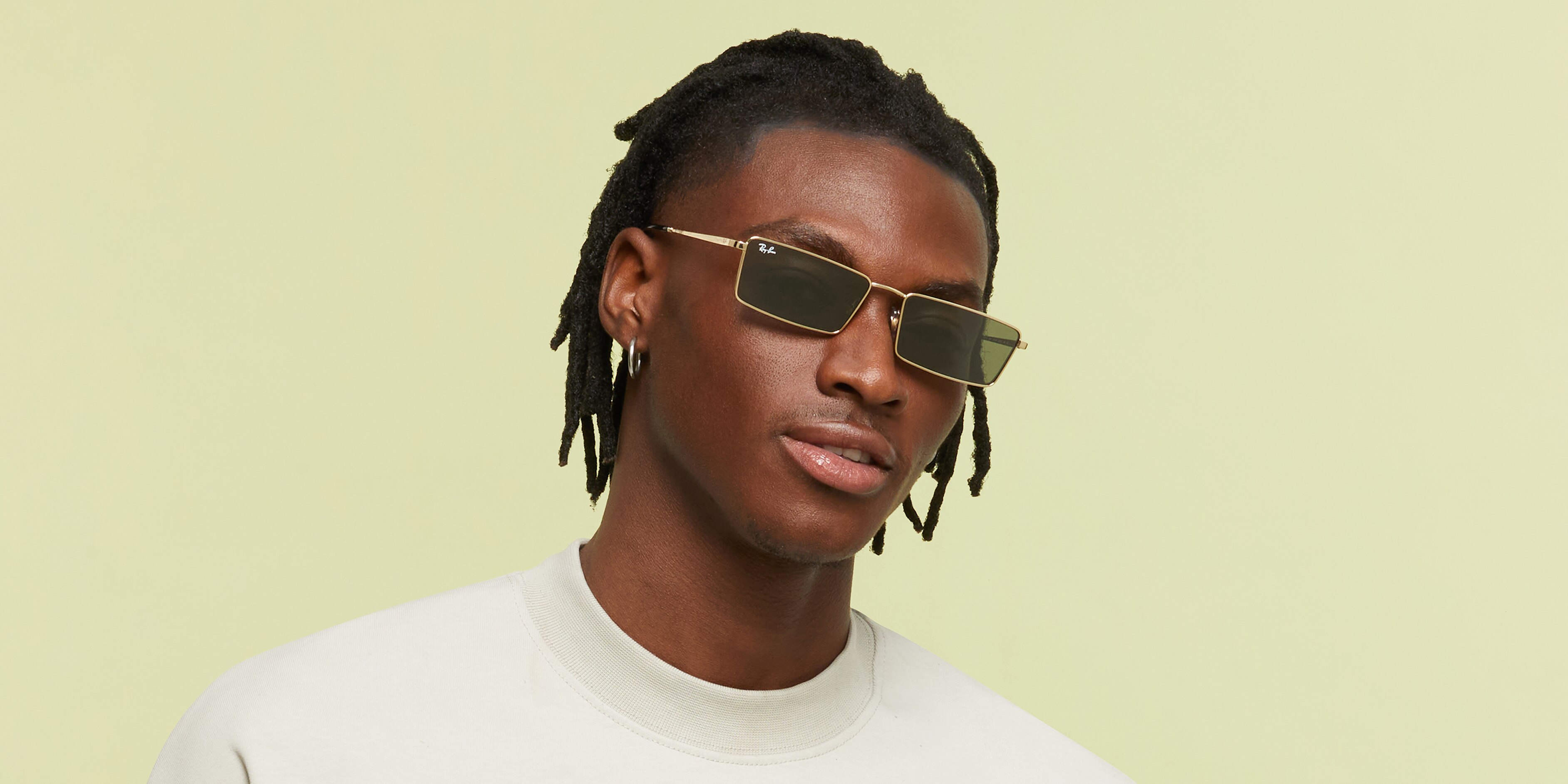[Ray-Ban] サングラス　ORB3741 Ray-Ban RB3741 EMY BIO-BASED Sunglasses | Clearly