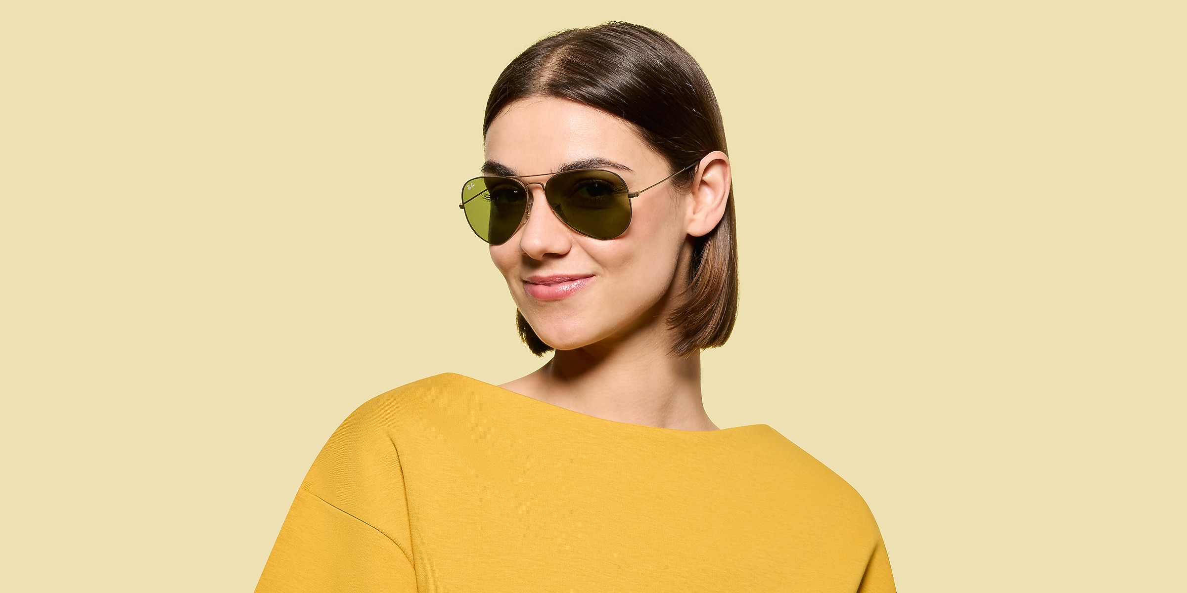 Ray-Ban Sunglasses RB3025 AVIATOR LARGE METAL