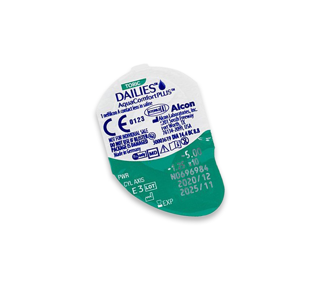DAILIES® AquaComfort Plus® Toric 90 Contact Lenses | Alcon | Clearly