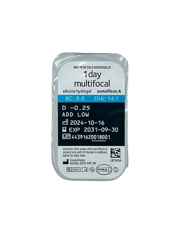 Clariti® 1 Day Multifocal 3 ADD 90