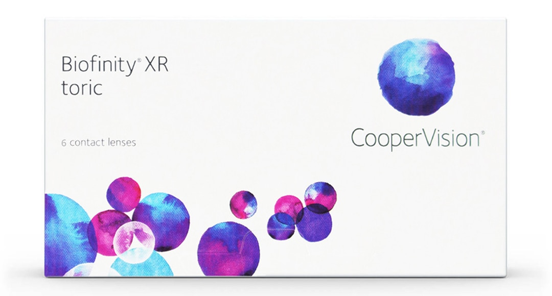 Biofinity®XR Toric 6 Contact Lenses | CooperVision | Clearly