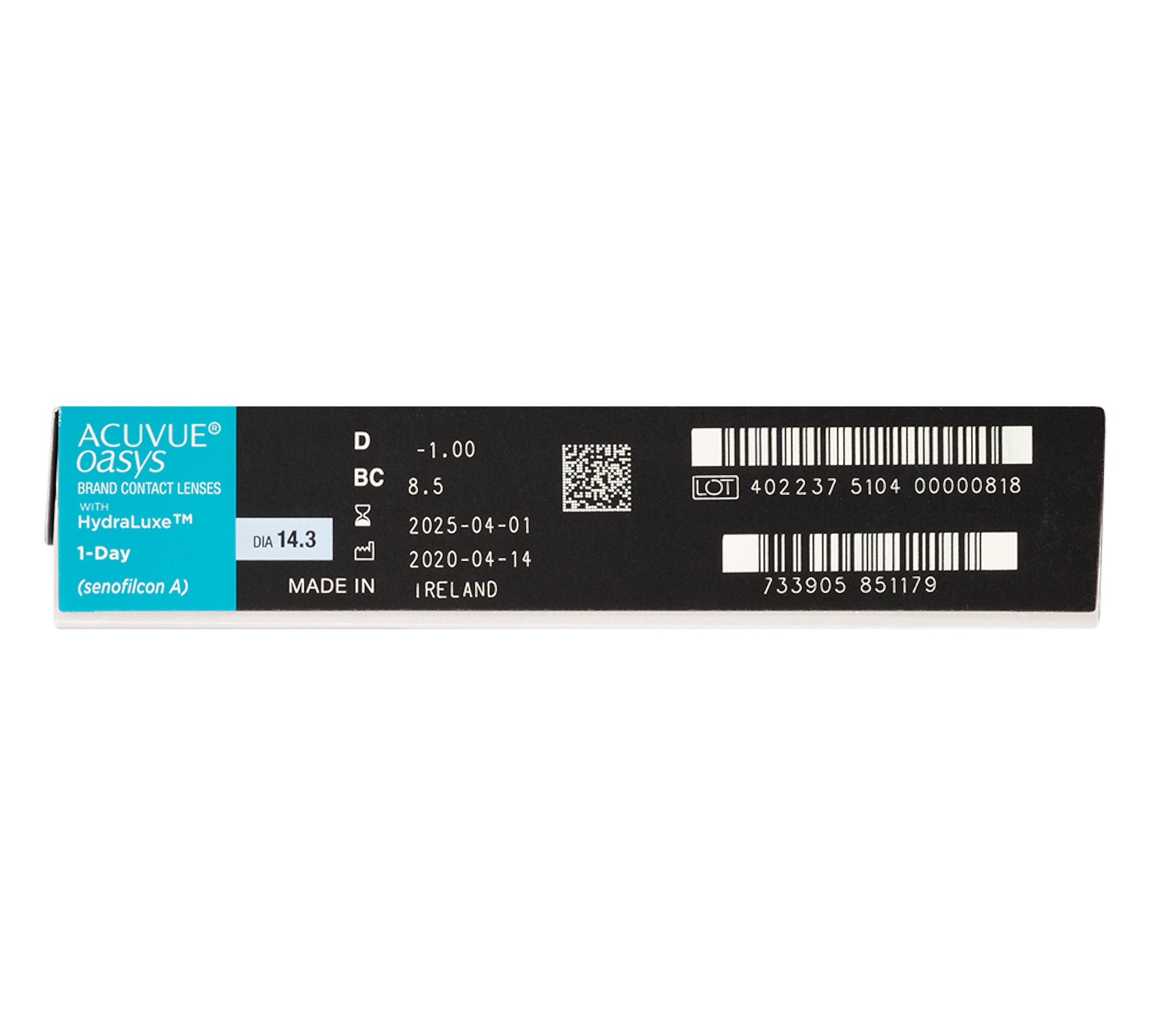 Johnson And Johnson Contacts ACUVUE® OASYS 1-Day with HydraLuxe™ Technology 90