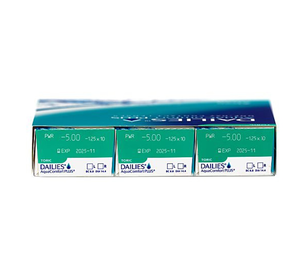 DAILIES® AquaComfort Plus® Toric 90 Contact Lenses | Alcon | Clearly