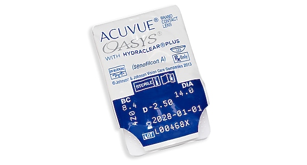 Johnson And Johnson Contacts ACUVUE® OASYS 6