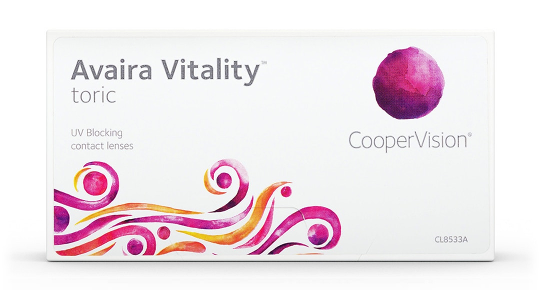 Avaira Vitality® Toric 6 Contact Lenses | CooperVision | Clearly