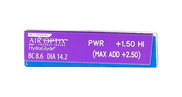 Alcon Contacts AIR OPTIX® Plus Hydraglyde® Multifocal 3