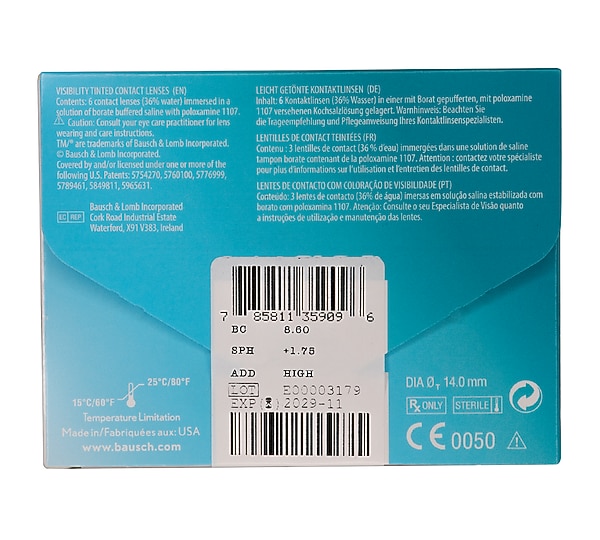 PureVision® 2 Multifocal 6