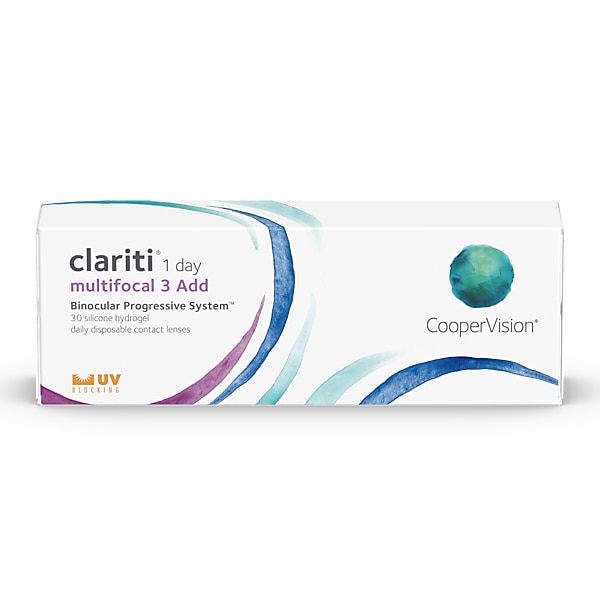 Clariti® 1 Day Multifocal 3 ADD 30