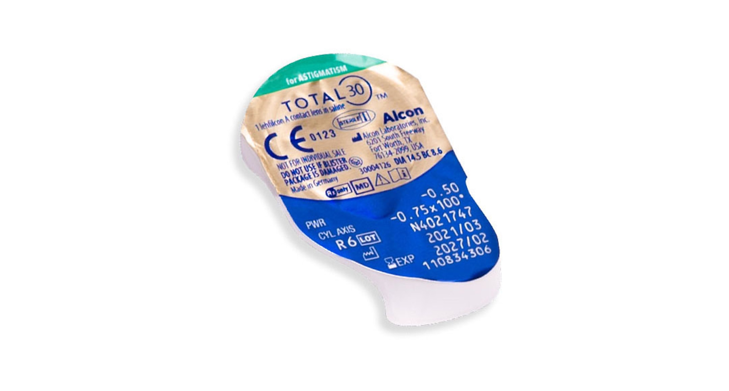 Alcon Contacts Total 30® For Astigmatism 3
