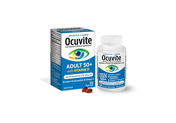 Ocuvite® Adult 50+Softgel-Capsules