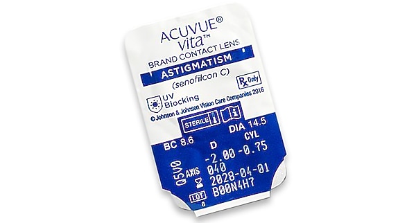 ACUVUE® VITA™ For Astigmatism 6