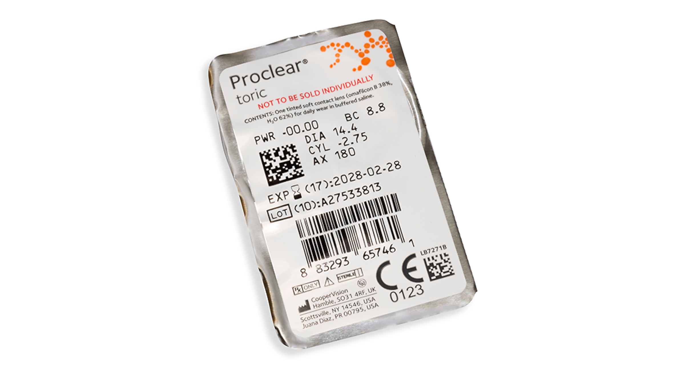 CooperVision Contacts PROCLEAR® Monthly™ Toric XR 6