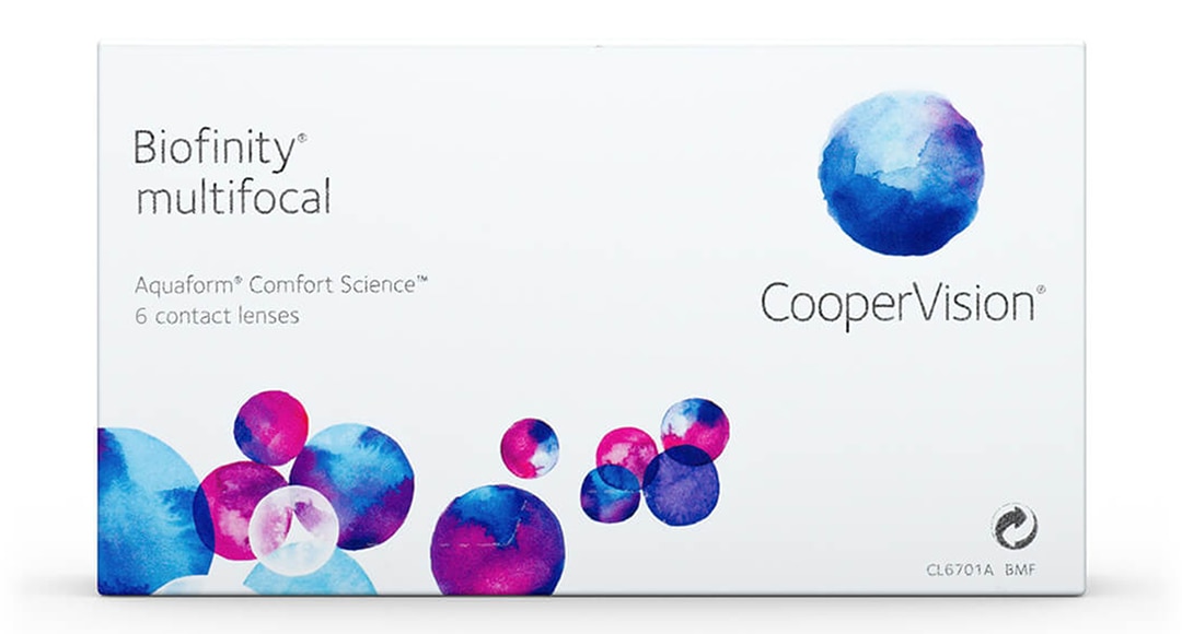 Biofinity® Multifocal 6 Contact Lenses | CooperVision | Clearly