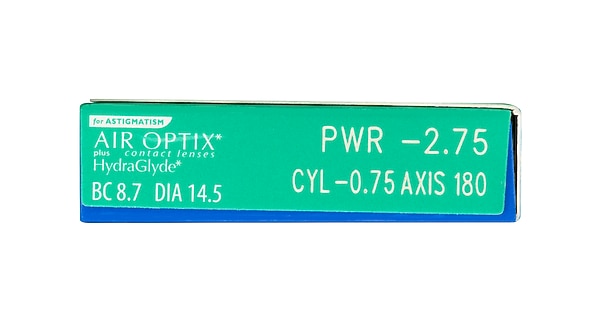 Alcon Contacts AIR OPTIX® Plus HydraGlyde® Astigmatism 3