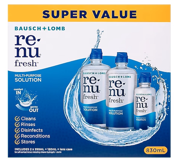 ReNu® Fresh® Multipurpose Solution 830 ml