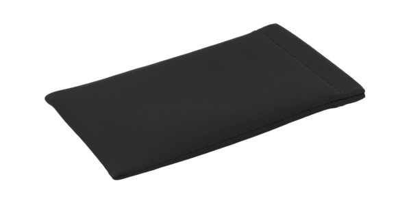 FLAT BLACK GLASSES CASE