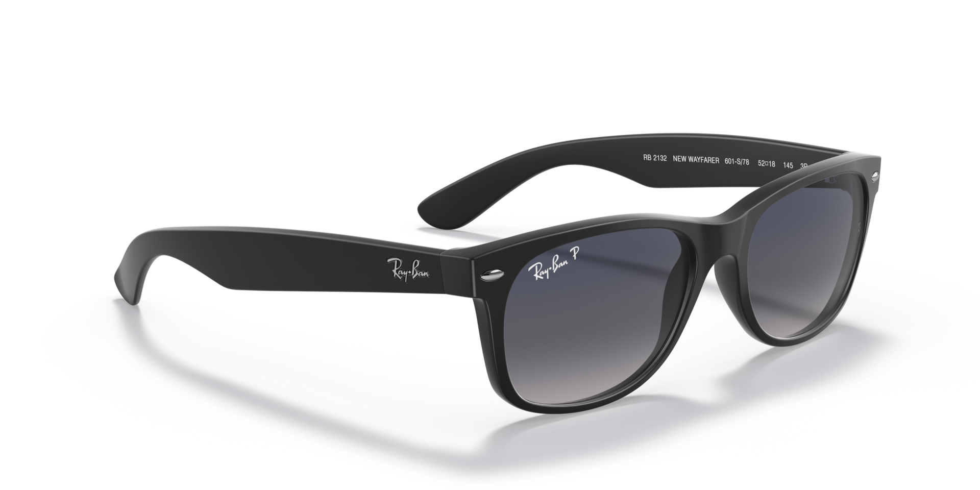 Ray-Ban RB2132 NEW WAYFARER CLASSIC Sunglasses | Clearly