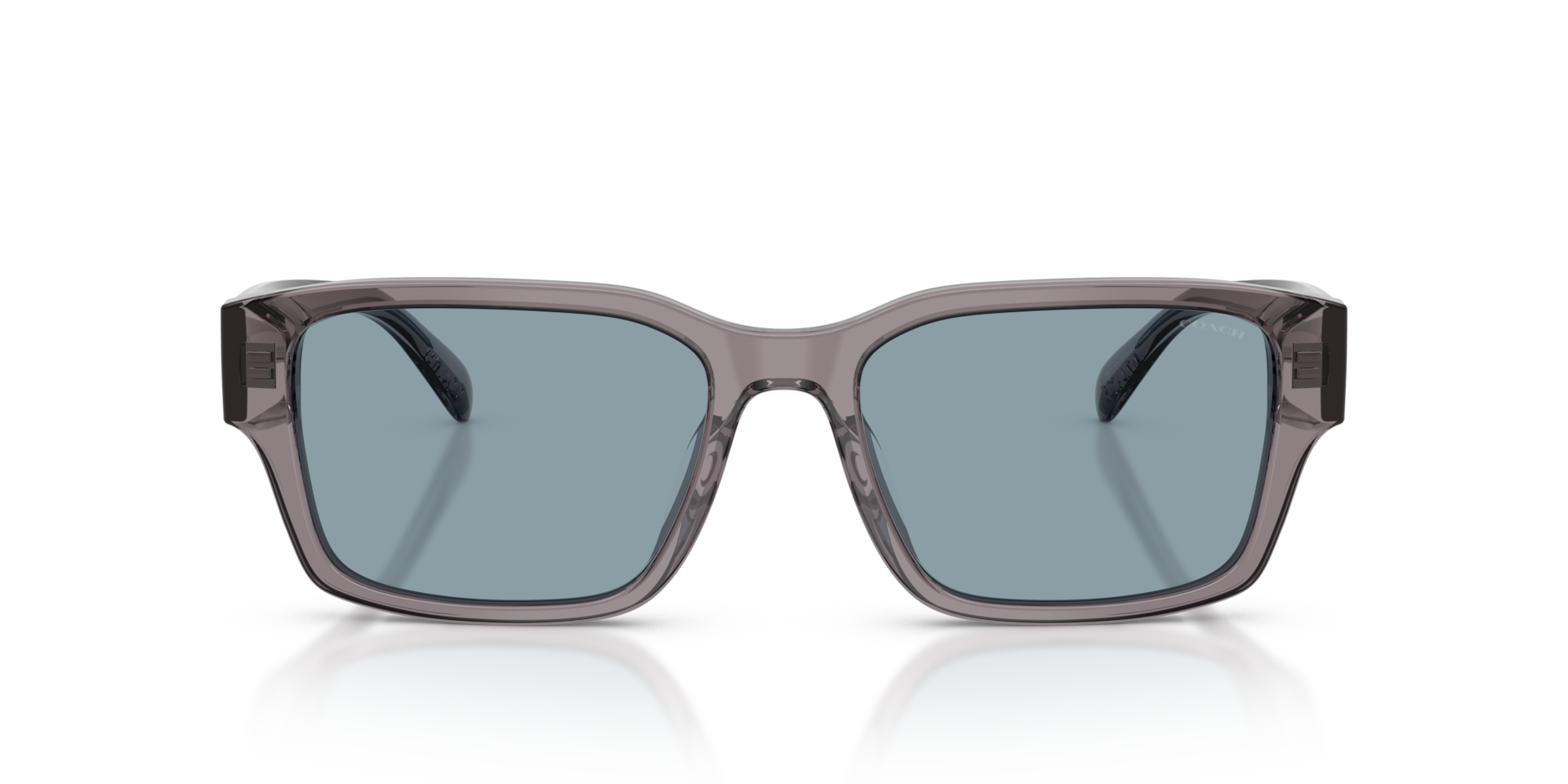 Coach HC8441U CBY96 553772 Men's Sunglasses Grey Size 55