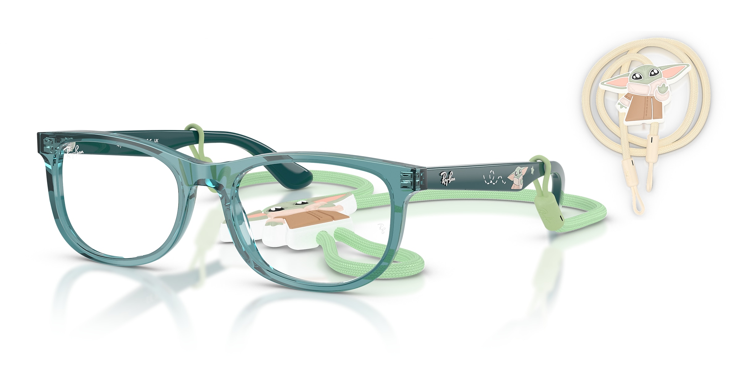 Ray-Ban Glasses RB1642 RAY-BAN STAR WARS™ – GROGU MINI NEW WAYFARER OPTICS