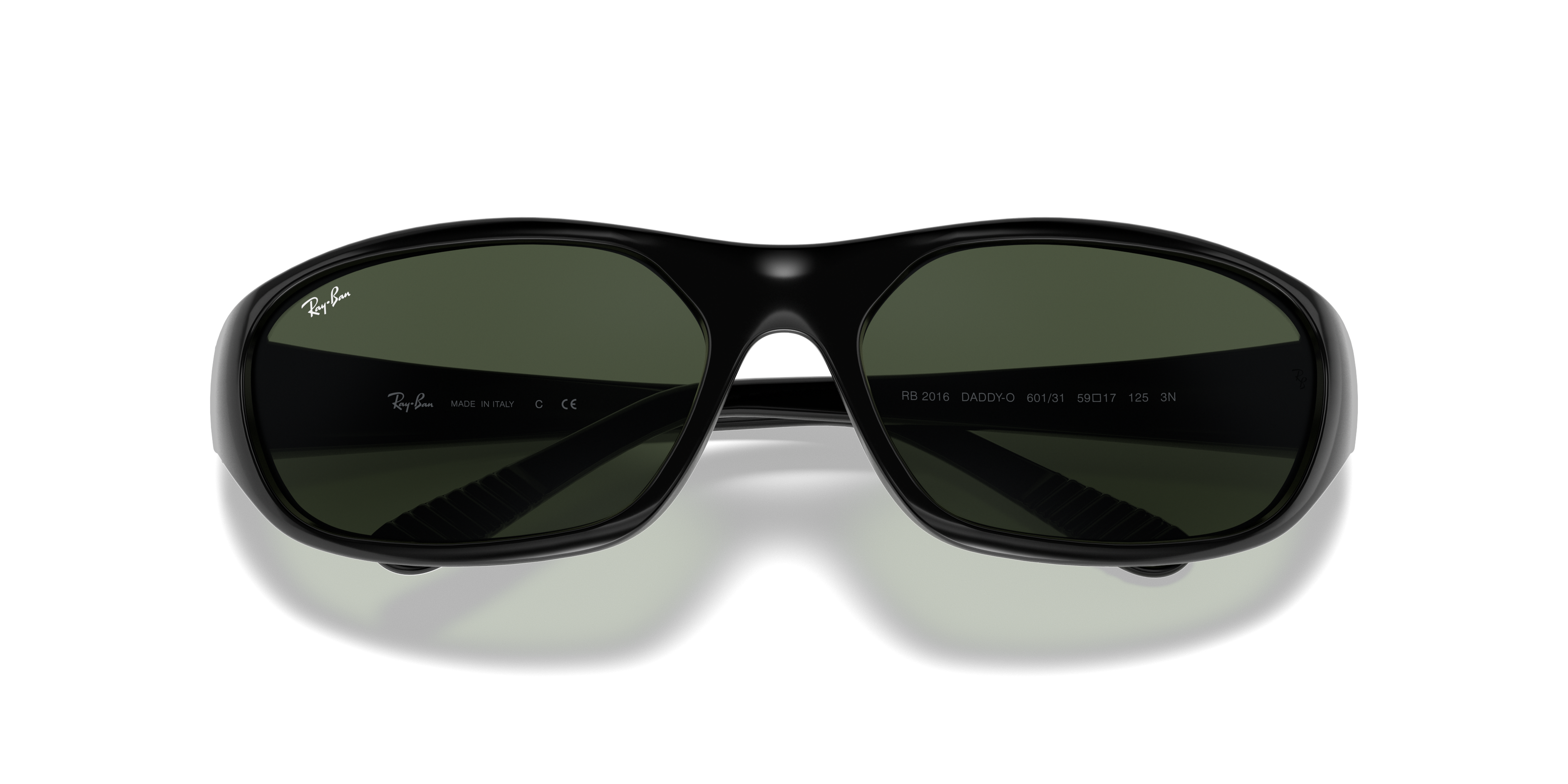 Ray Ban DADDY-O サングラス 偏光レンズ RB2016 ブラック Ray-Ban RB2016 DADDY-O Sunglasses | Clearly