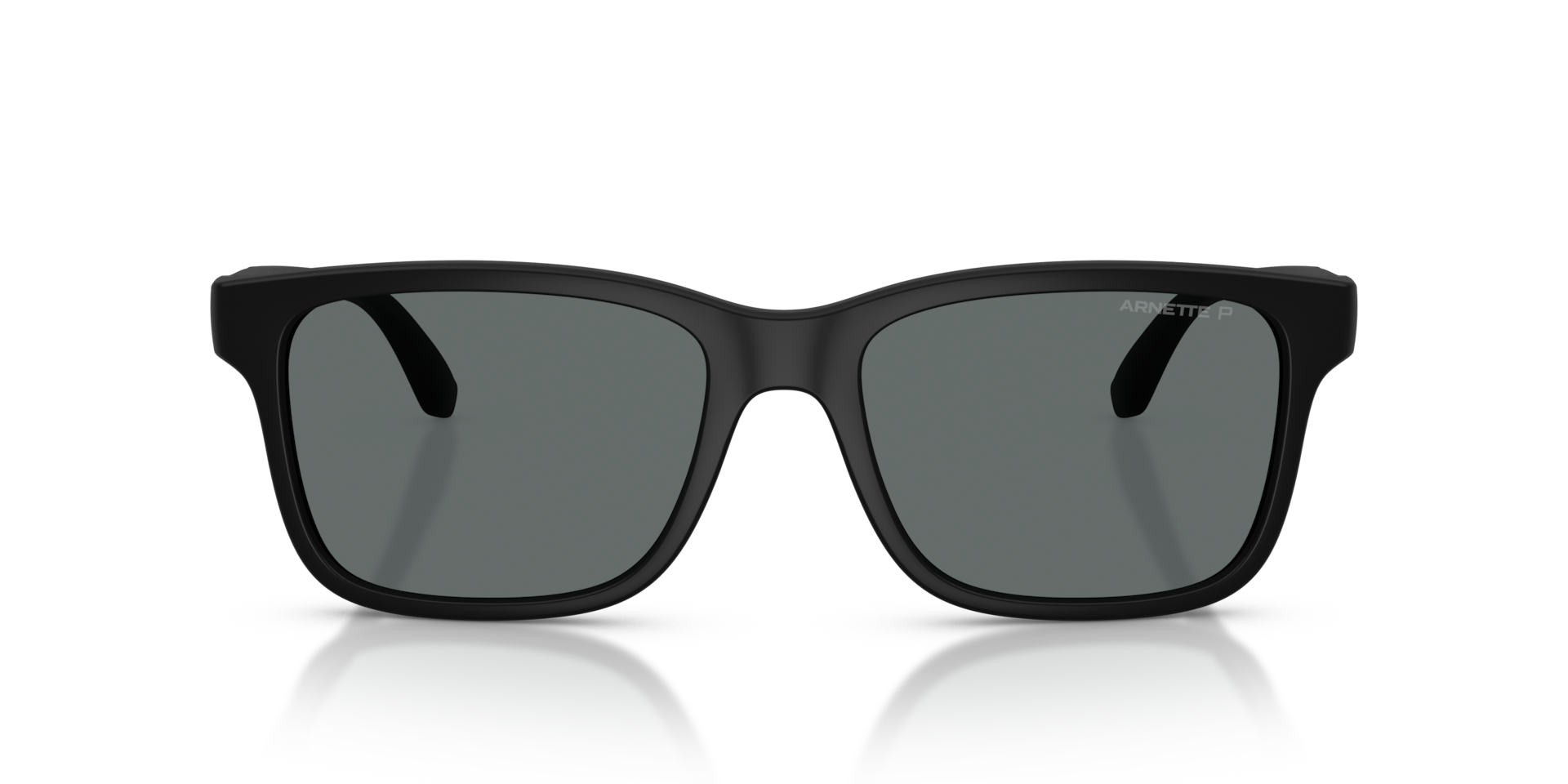 Arnette AN4378 Polarized 290081 Men's Sunglasses Black Size 56