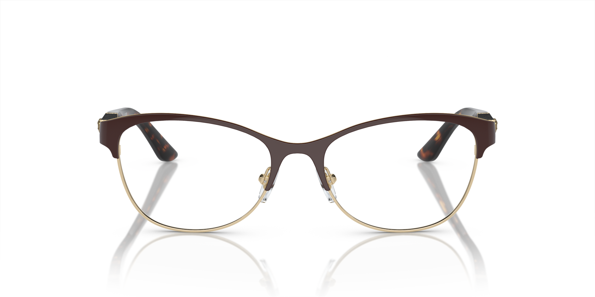 Versace VE1233Q Women's Glasses, Brown, Size 53