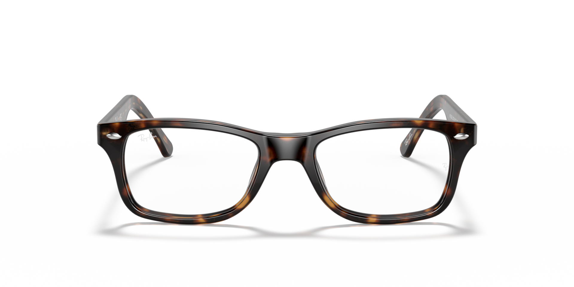 Ray-Ban Rb5228 Optics Optical Dark Havana Frame Clear Lenses 50-17
