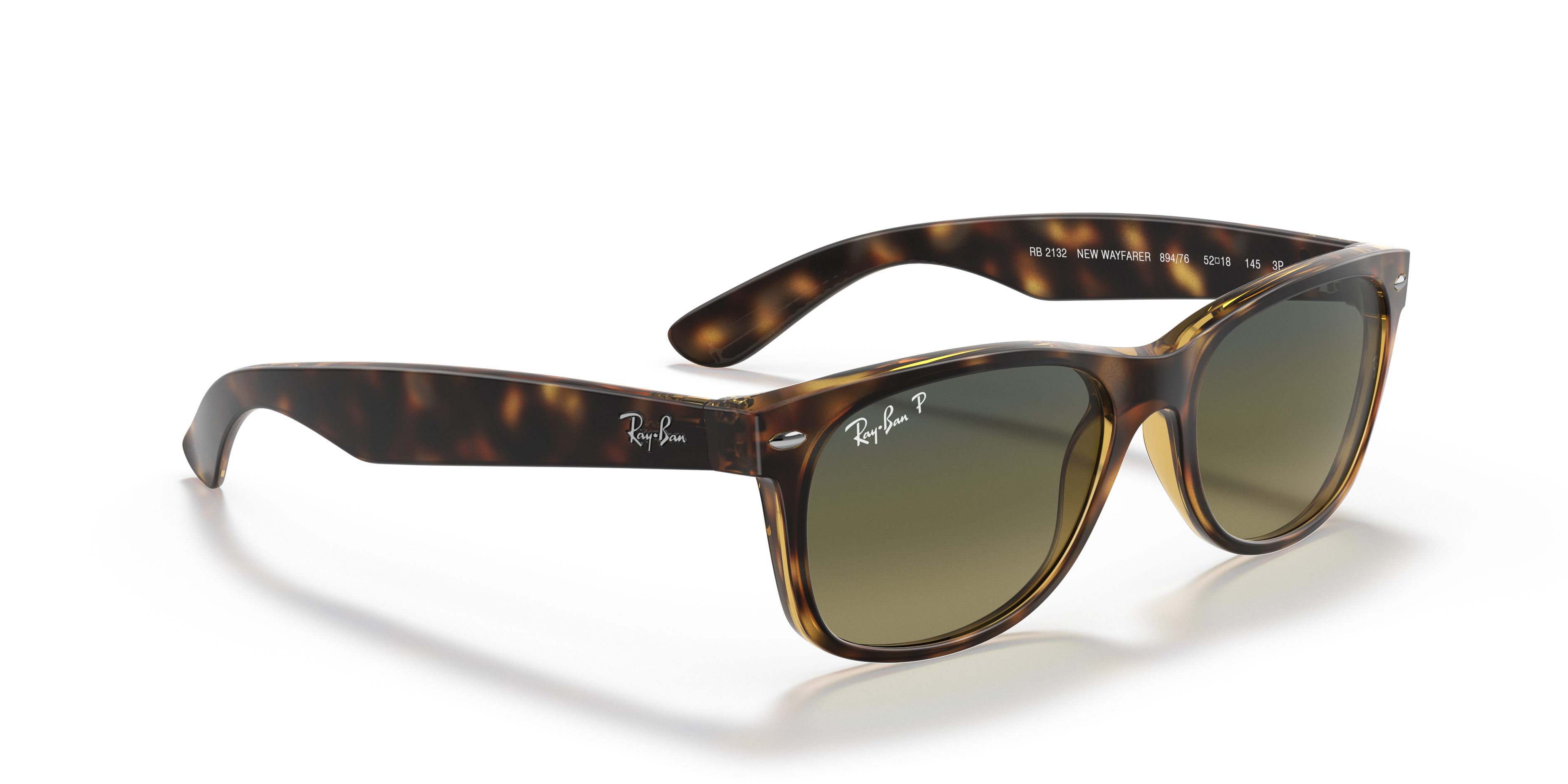 Ray-Ban RB2132 NEW WAYFARER CLASSIC Sunglasses | Clearly