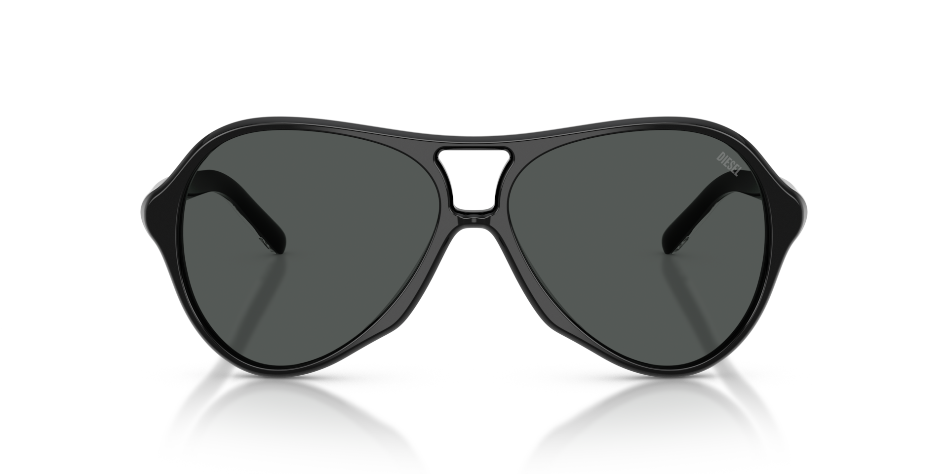 Diesel DL2013U 200187 Men's Sunglasses Black Size 57