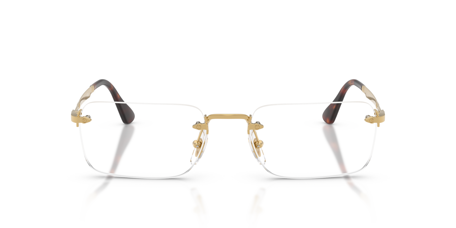 Persol PO1030V LUC Men's Glasses, Gold, Size 55