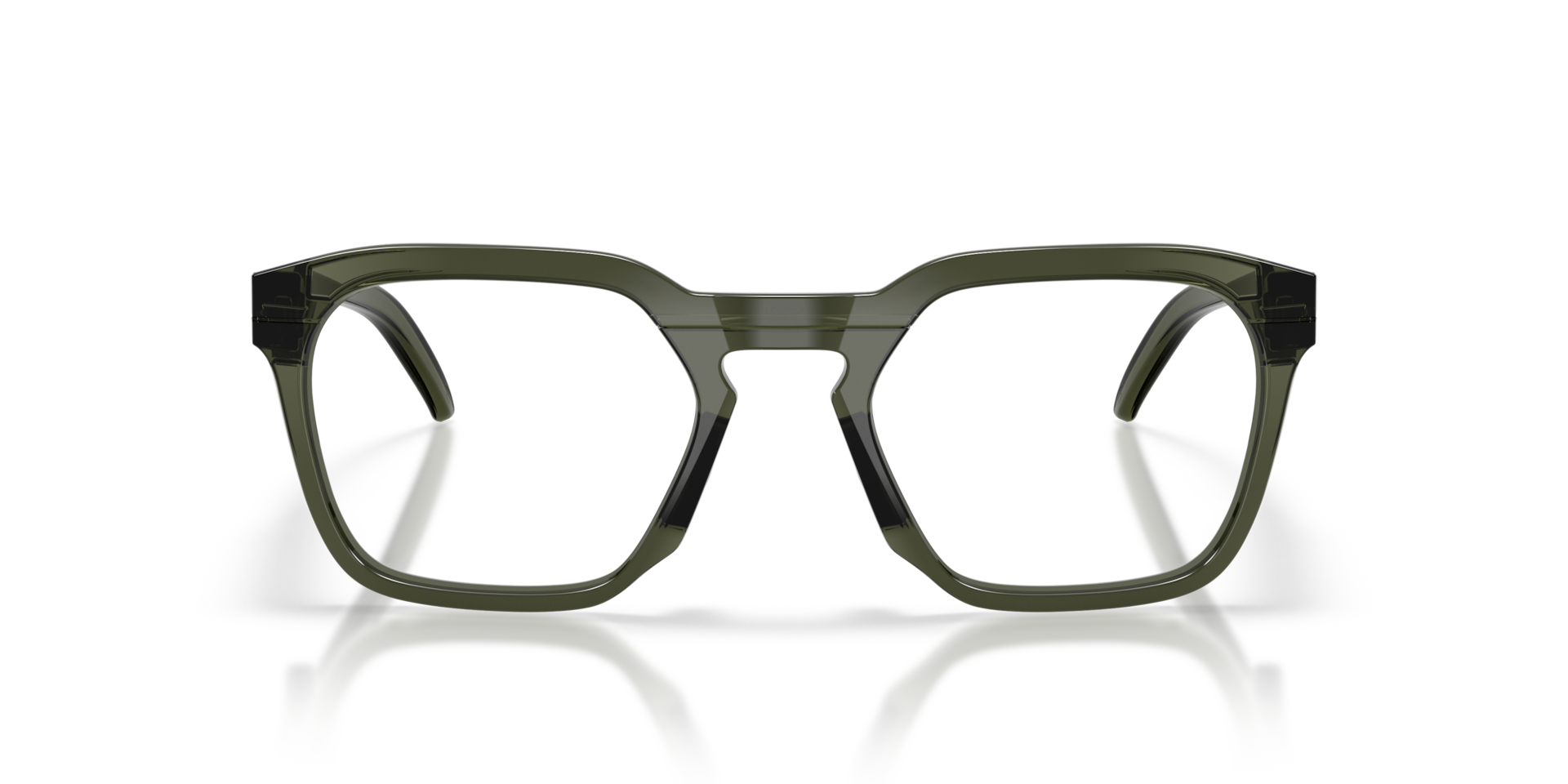 Oakley OX8208 HSTN SQ RX Men's Glasses, Green, Size 52
