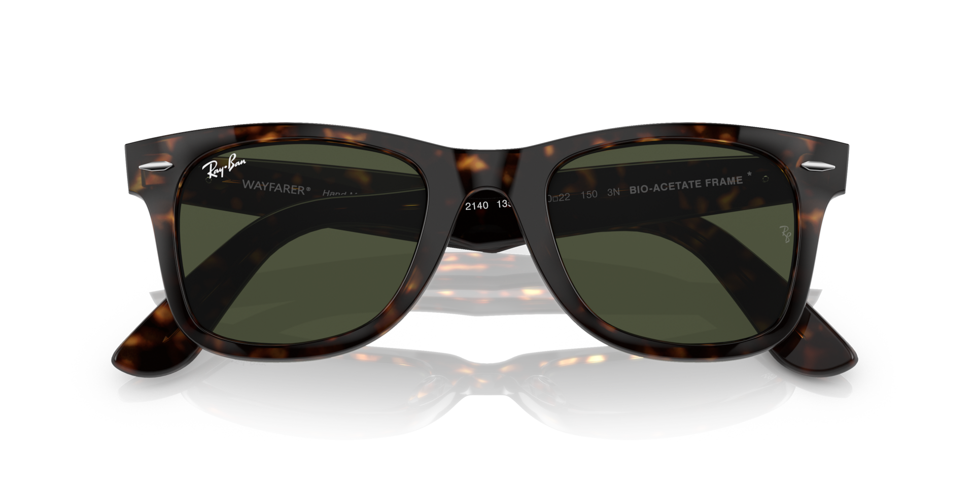 Ray-Ban RB2140 ORIGINAL WAYFARER BIO-BASED Sunglasses | Clearly