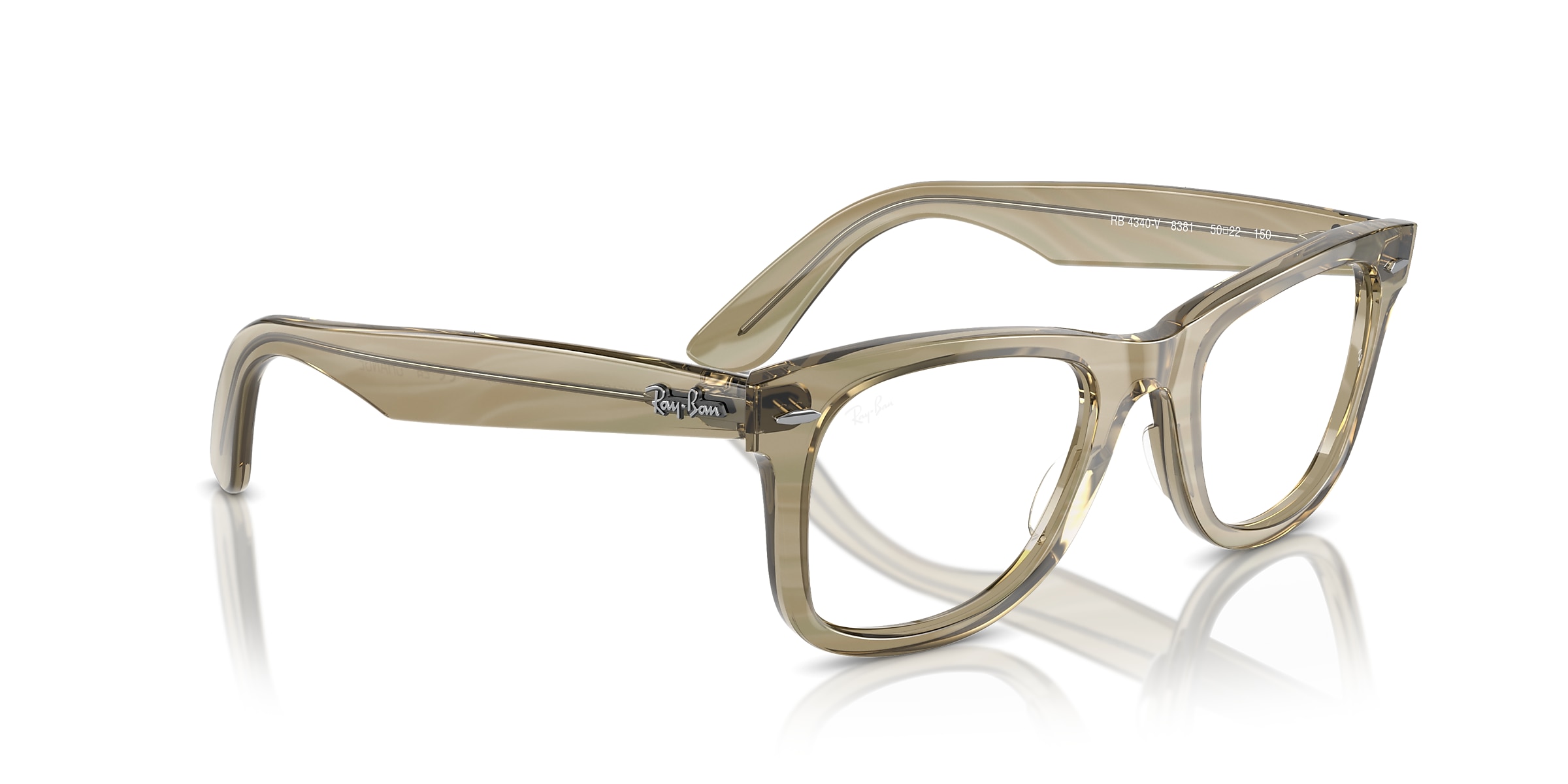 Ray-Ban Glasses RB4340V WAYFARER EASE OPTICS CHANGE