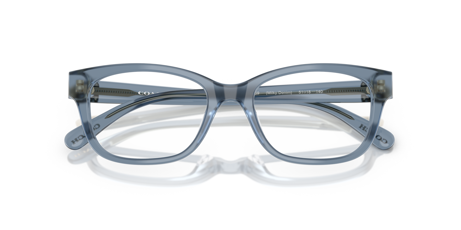 Coach HC6257U Women's Glasses, Blue, Size 49