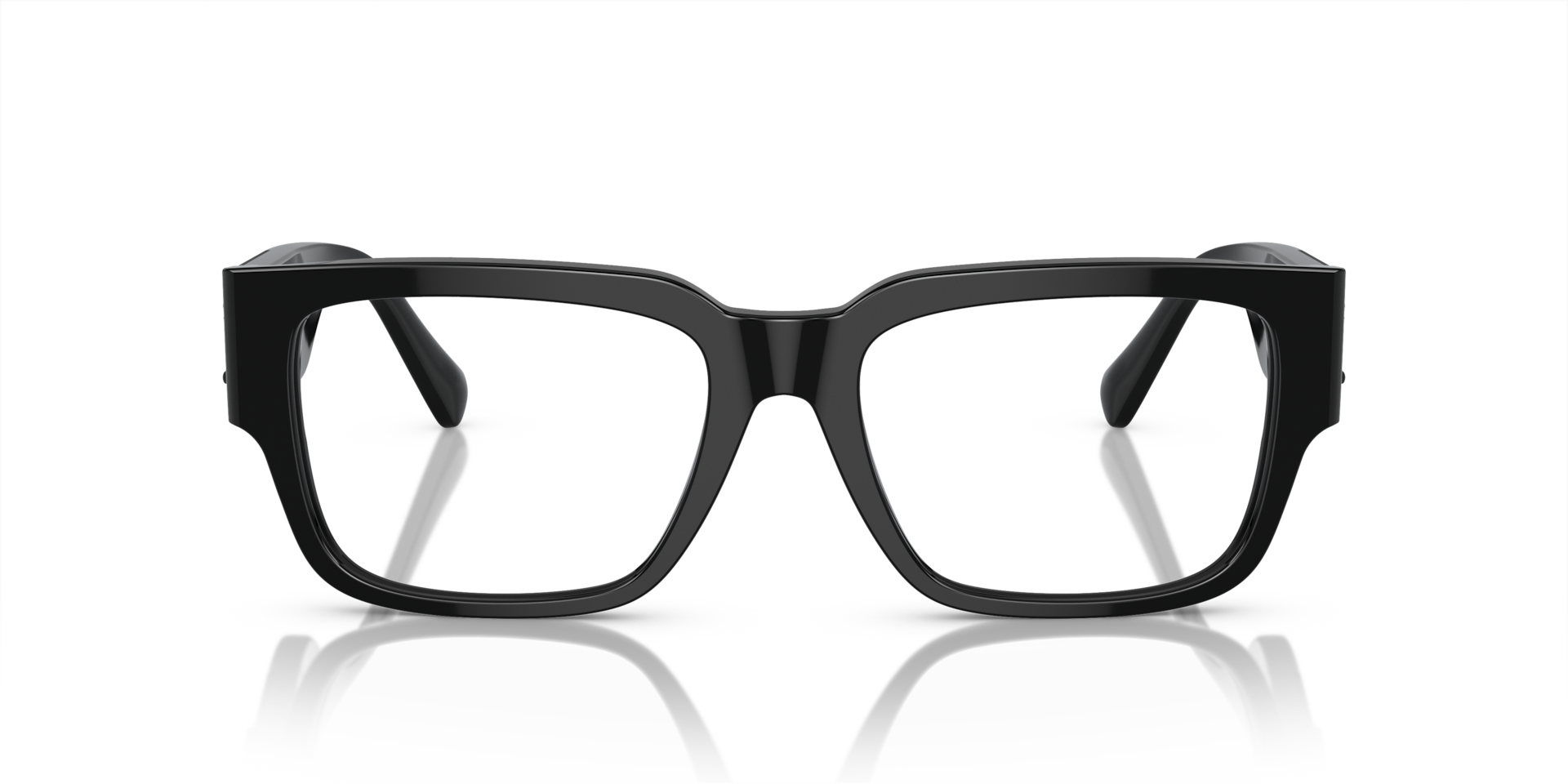 Versace VE3350 Men's Glasses, Black, Size 55