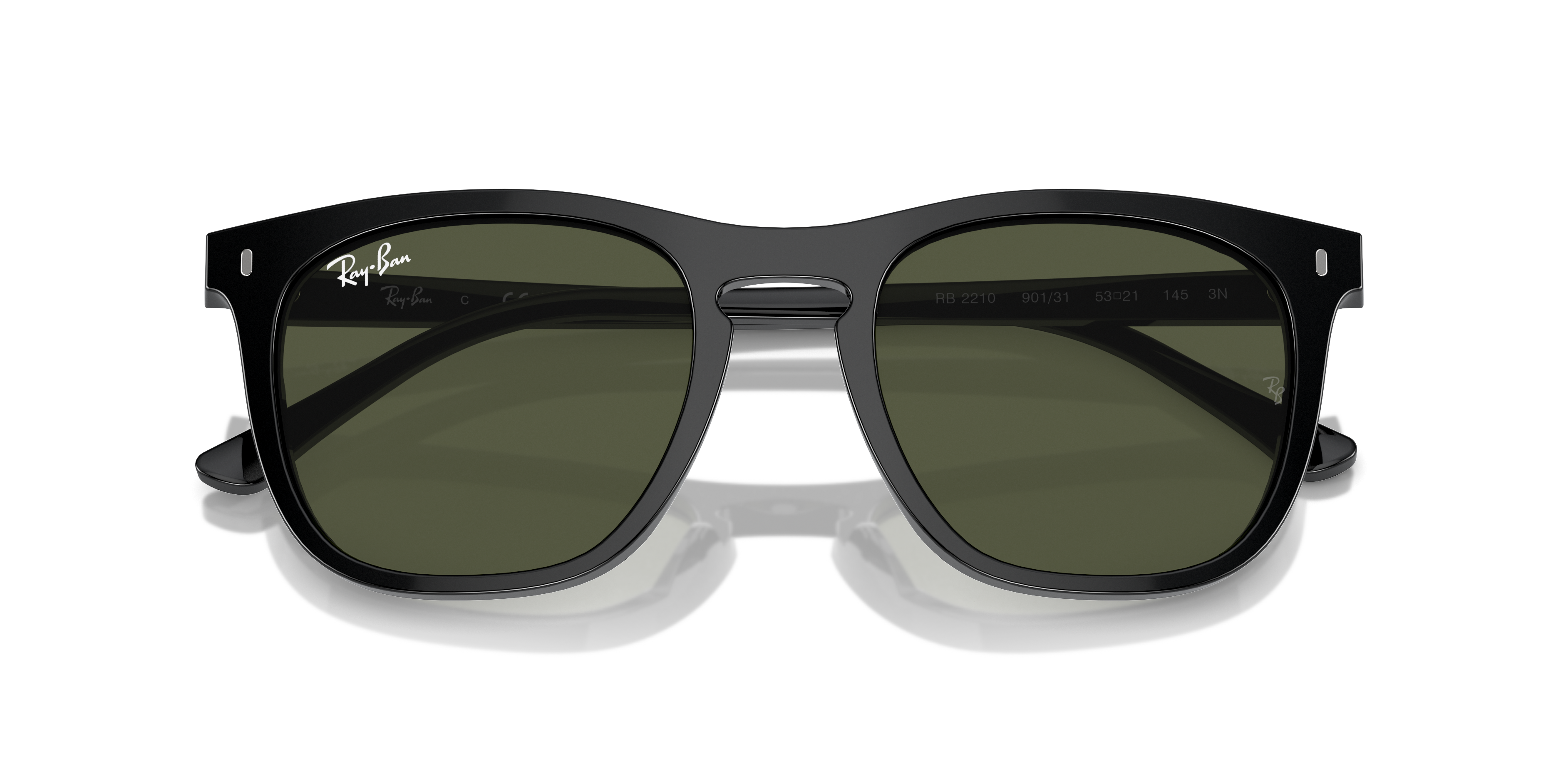 Ray-Ban RB2210 Sunglasses | Clearly