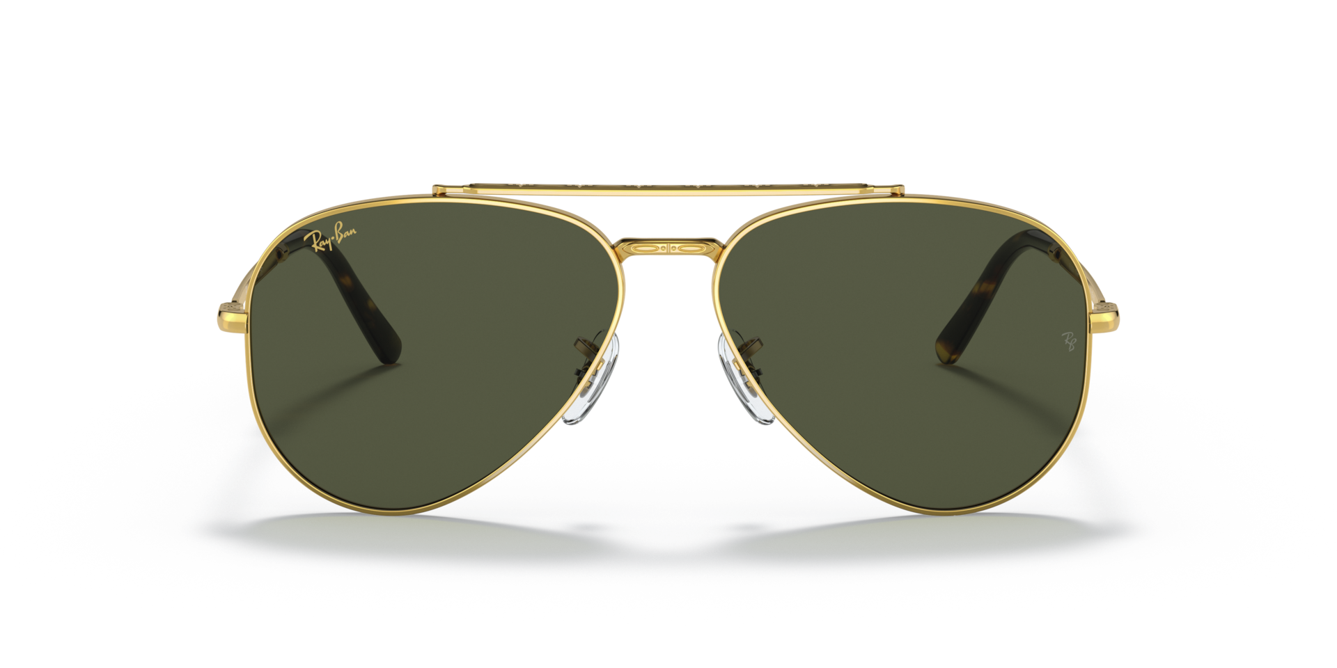 Ray-Ban RB3625 New Aviator 919631 Men's Sunglasses Gold Size 58