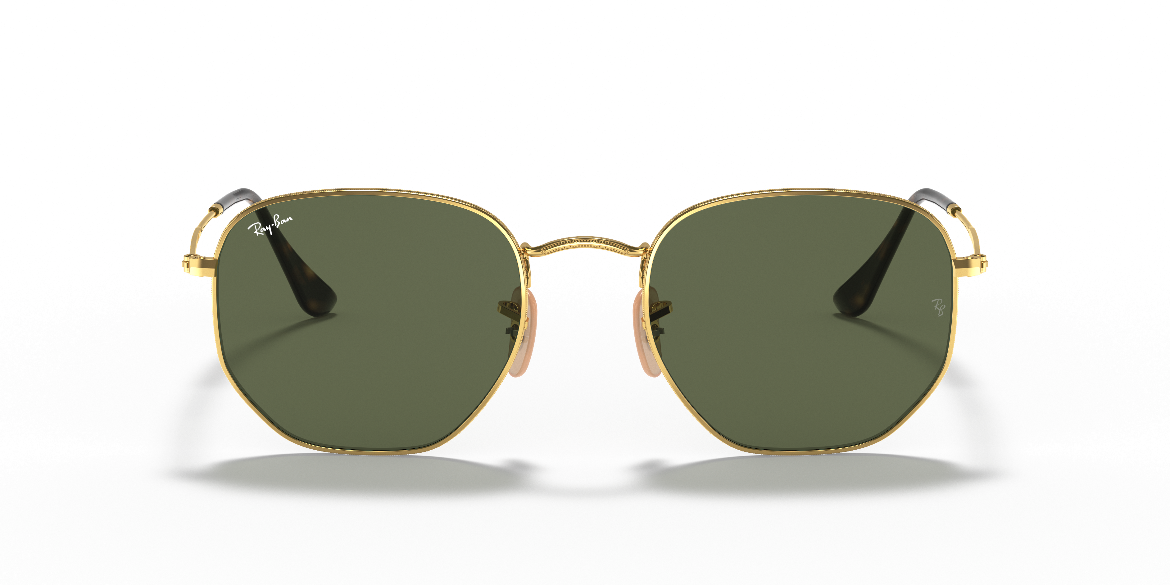 レイバンHEXAGONAL FLAT LENSES サングラス　RB3548N Ray-Ban RB3548N HEXAGONAL FLAT LENSES Sunglasses | Clearly