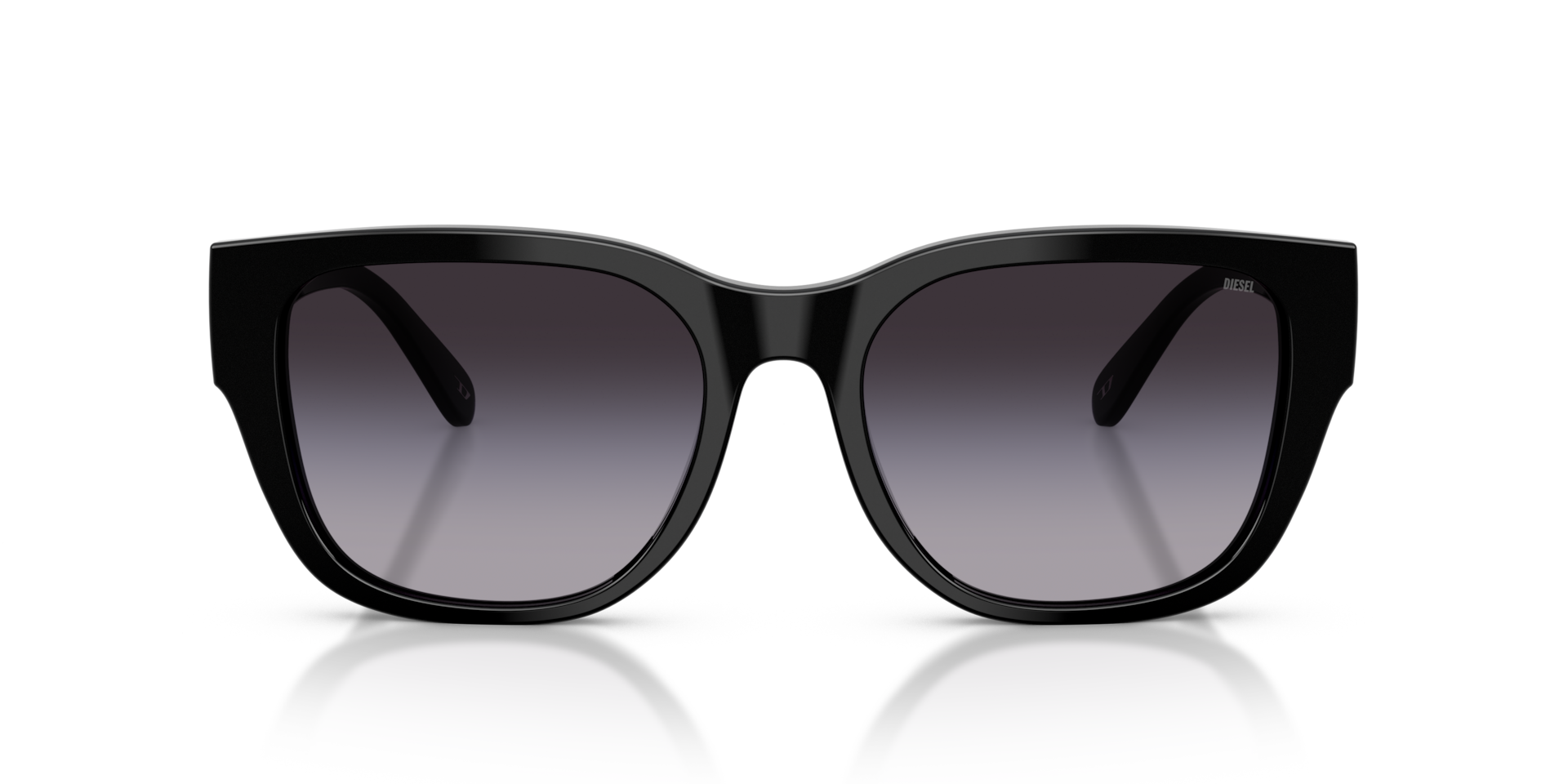 Diesel DL2005 20018G Men's Sunglasses Black Size 53