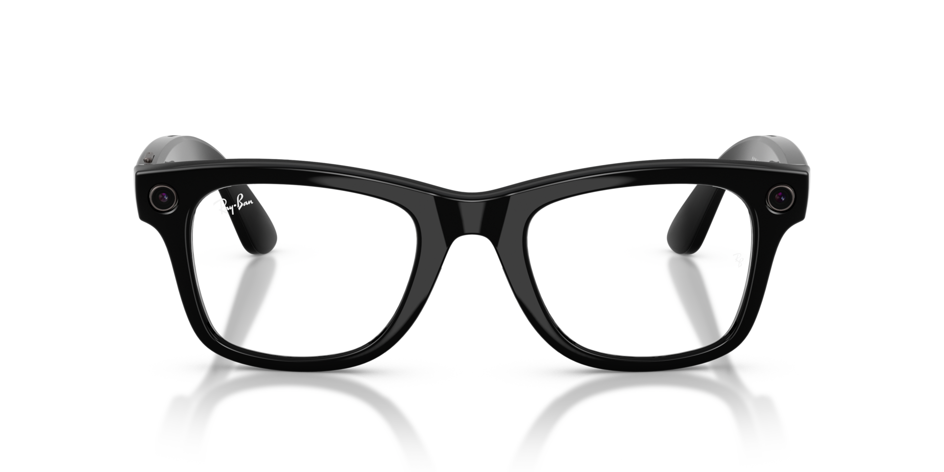 Ray-Ban Meta Black Frame Green Lenses AI Glasses