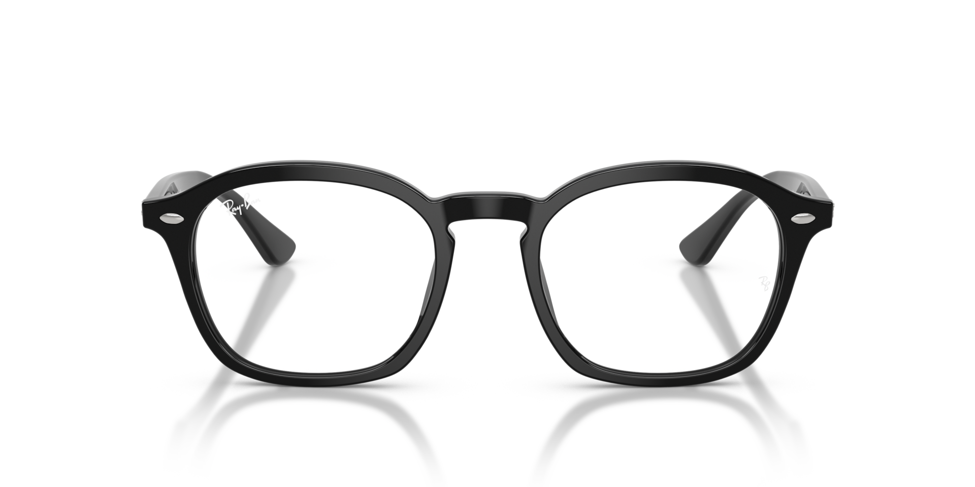 Ray-Ban Rb5451 Optics Optical Black Frame Clear Lenses Polarized 50-20