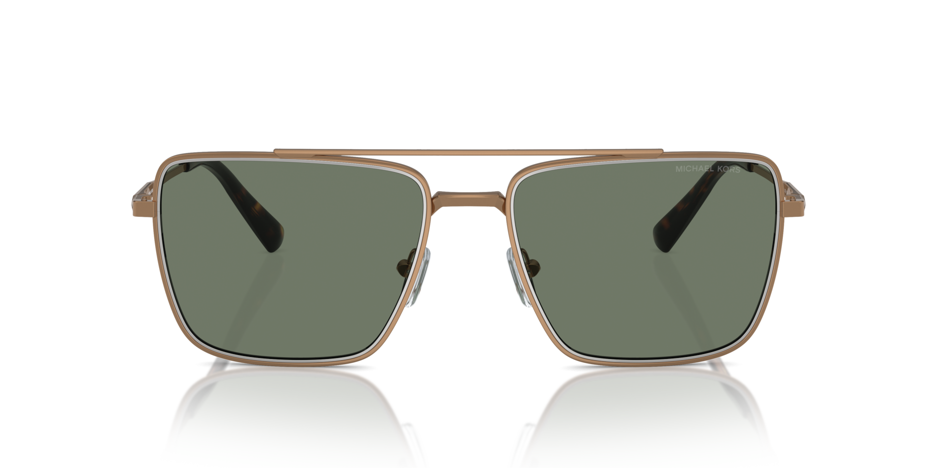 Michael Kors MK1154 BLUE RIDGE 18993H Men's Sunglasses Gold Size 58
