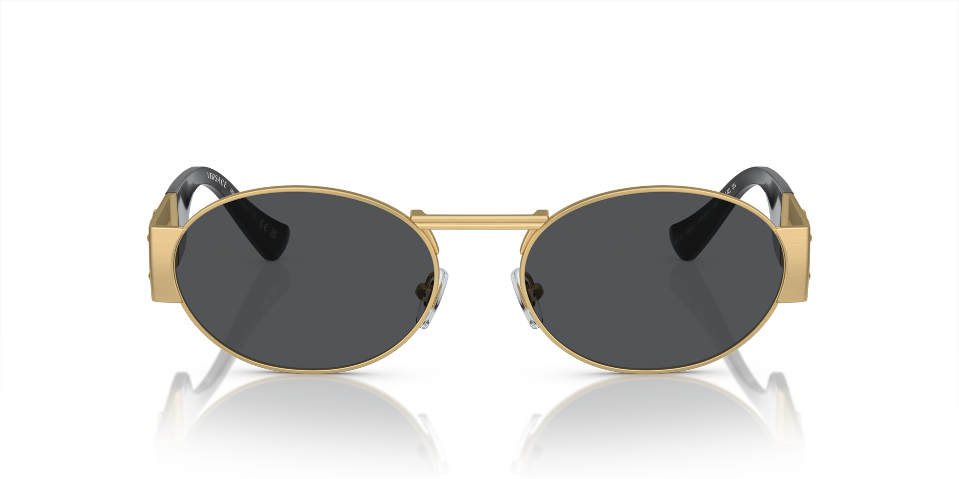 Versace VE2264 100287 Men's Sunglasses Gold Size 56