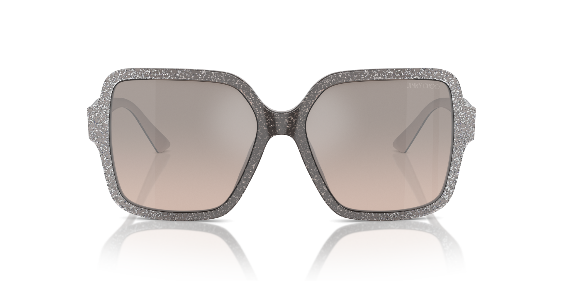 Jimmy Choo JC5005 50426I Women’s Sunglasses Grey Size 55