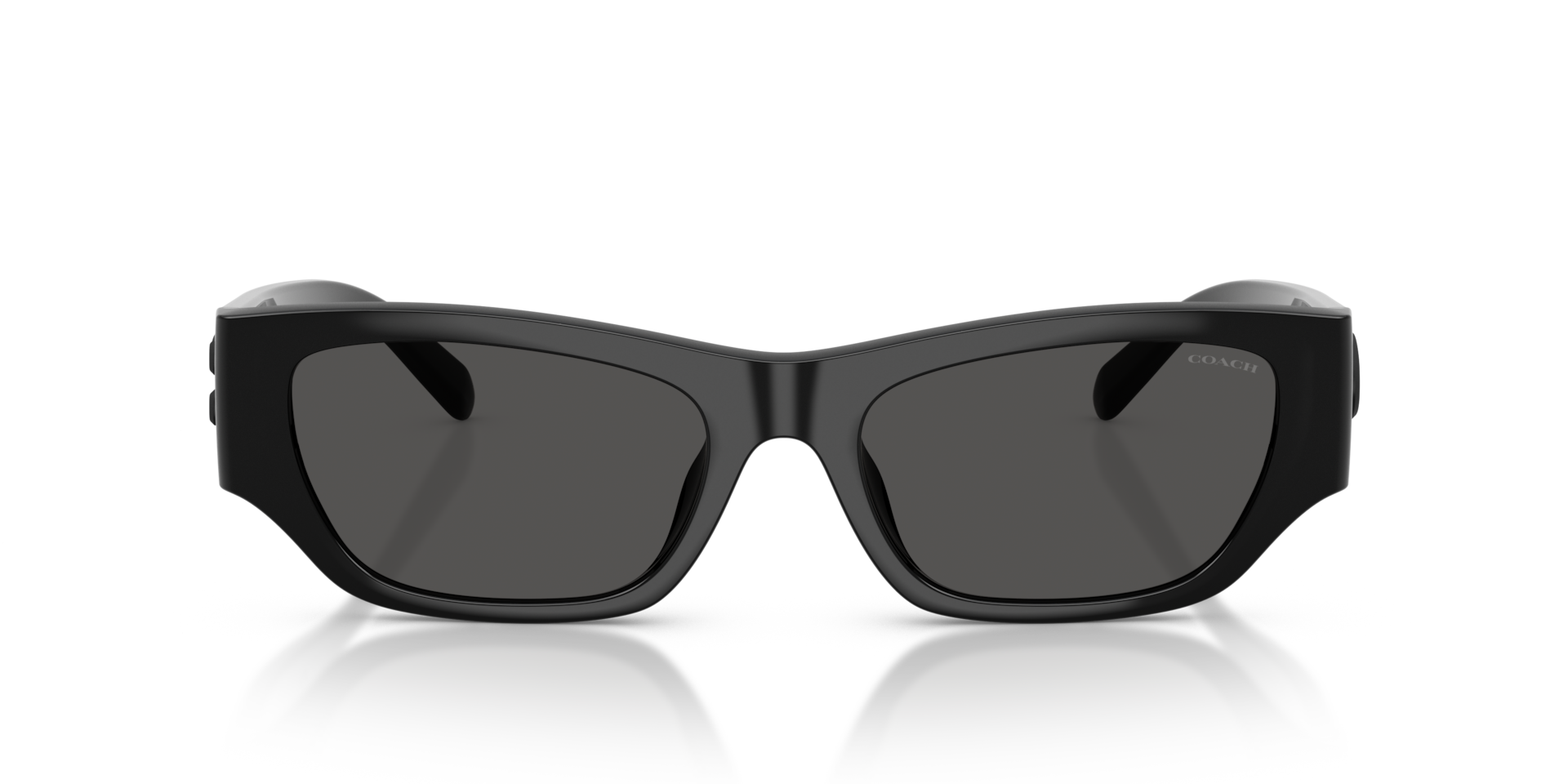 Coach HC8470D CFU16 Asian Fit 500287 Women’s Sunglasses Black Size 55