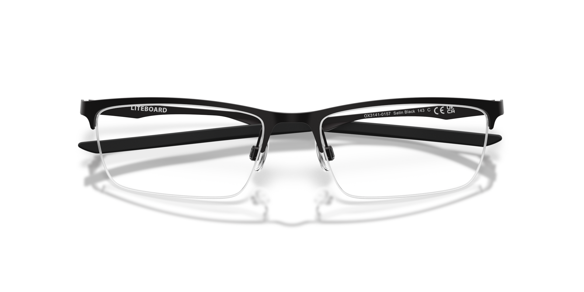OAKLEYDartboard ダードボード　チタンクリア Oakley OX3141 LITEBOARD Glasses | Clearly