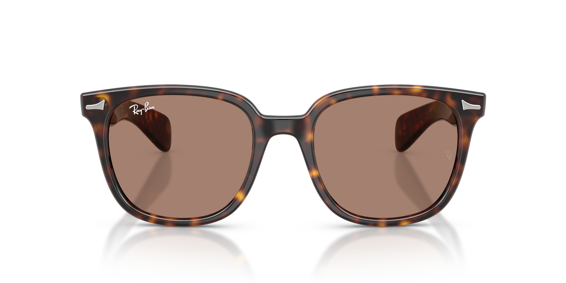 Ray-Ban Brunel II Sunglasses Havana Frame Violet Lenses 53-20