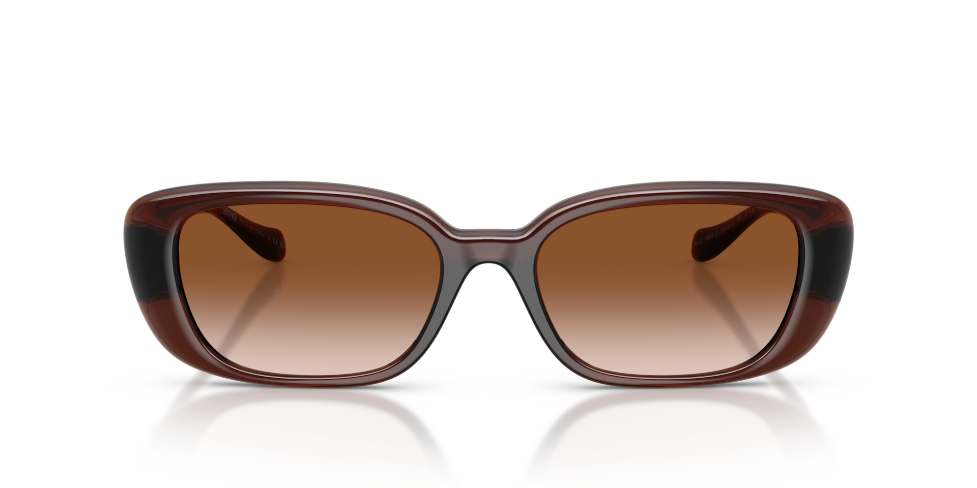 Versace VE4504D Asian Fit 533213 Women’s Sunglasses Brown Size 56